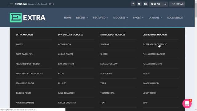 Extra Drag & Drop Magazine WordPress Theme Demo || Divi WordPress Theme Demo смотреть онлайн