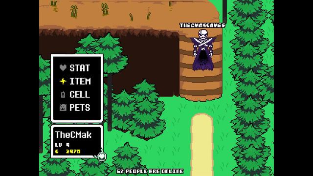 Играем в Undertale. Онлайн? смотреть онлайн