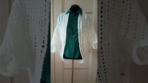 Вязаный Кардиган кокон крючком. Видео. Кардиган. Свитер. Накидка.