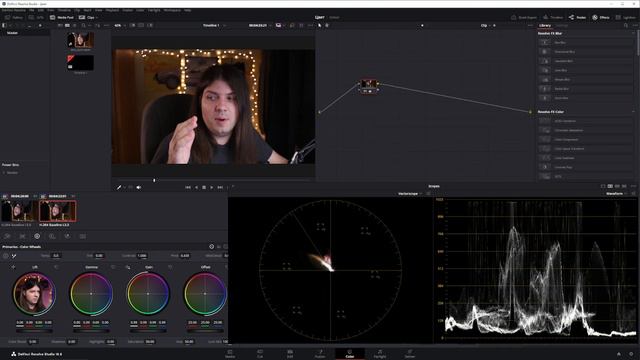 ОСНОВЫ ЦВЕТОКОРРЕКЦИИ В DAVINCI RESOLVE 18.6 | ПОЛНЫЙ ГАЙД ПО ВКЛАДКЕ COLOR ДЛЯ НОВИЧКОВ смотреть онлайн