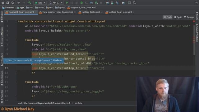 #4 Live App Coding Android Studio | Android Material Design Dark Them UI ConstraintLayout смотреть онлайн