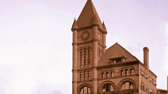 Chicago Historic Train Depots 1848 - 1920【4K】Enhanced Vintage Photos & Art Works | Chicago History смотреть онлайн