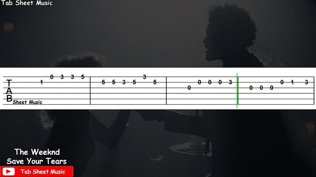 The Weeknd - Save Your Tears (Табулатура) Guitar Tutorial смотреть онлайн