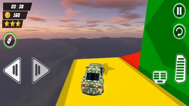 Stunt Car Race 2021 Mega Ramps Car Racing 3D - Impossible Car Driving - Android Gameplay смотреть онлайн