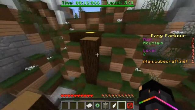 CubeCraft *PARKOUR* 1 - Minecraft Java edition (1.14.2) смотреть онлайн