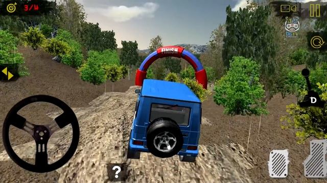 Mercedes G-Class Offroad Hill Climb Driving Simulator - Android Gameplay смотреть онлайн