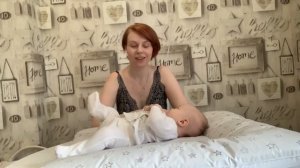 Как научить ребёнка переворачиваться.Перевороты на живот.