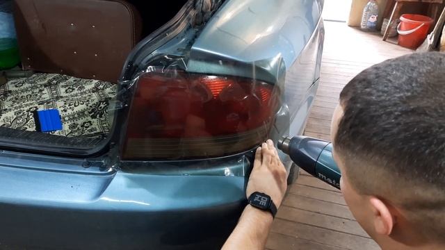 Тонировка задних фар своими руками, учимся тонировать задние фонари смотреть онлайн