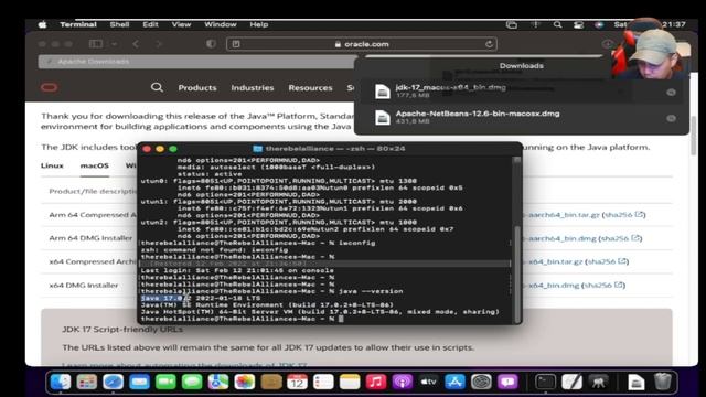 How to Install NetBeans 12.6 IDE with JDK 17 LTS on macOS смотреть онлайн