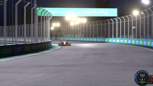 AC/ Ferrari S-23 / Jeddah / Test Lap смотреть онлайн