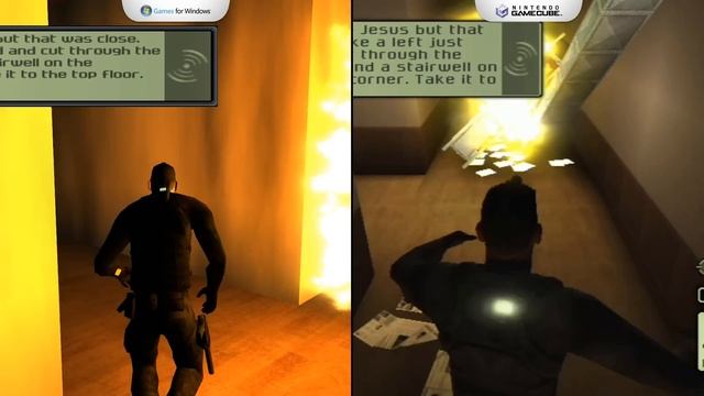 Splinter Cell | Graphics Comparison | ( PC , Xbox , Gamecube , PS2 ) смотреть онлайн