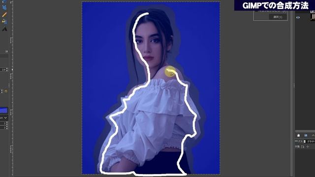 【GIMP vs Photoshop】人物を切り抜いて合成を比較してみた　gimp tutorial photo editing смотреть онлайн
