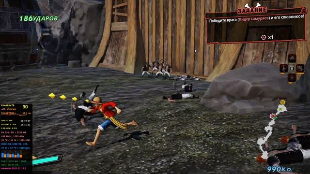 One Piece Pirate Warriors 4 (yuzu) / Intel Xeon E3-1230 V2 / Radeon RX 580 / FPS TEST смотреть онлайн