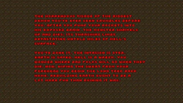 HIS HEAD IS IN THE WALL!? How do you find ROMERO in DOOM II?! смотреть онлайн