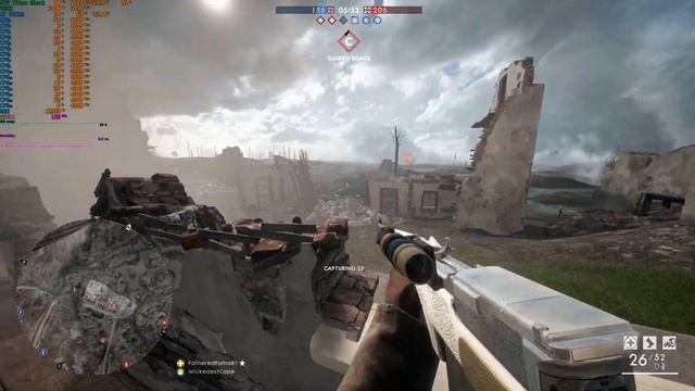 Battlefield 1 on GTX Titan Black (1440p, Settings in video) смотреть онлайн