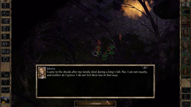 Fighting shadows in the forest - Let's Play Baldur's Gate 2: Shadows of Amn #32 смотреть онлайн