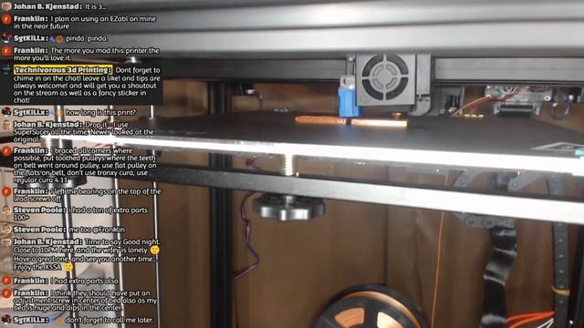 PT 2 Building my Tronxy X5sa-pro COREXY #3dprinter #unboxing #live! come and AMA! смотреть онлайн
