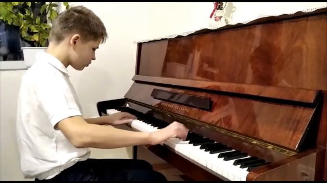 К.Черни "Школа беглости", ор. 299 - этюд №17 (фа мажор) - Леонид Мамонтов смотреть онлайн