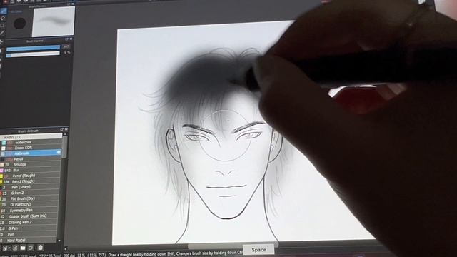 HOW TO DRAW HAIR + FREE Lineart Download
