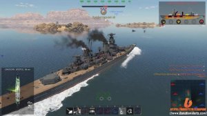 Тяжелый крейсер Кронштадт в War Thunder [Live-обзор]