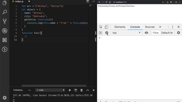 Prototype and Prototypal Inheritance in Javascript | Frontend Interview Question смотреть онлайн