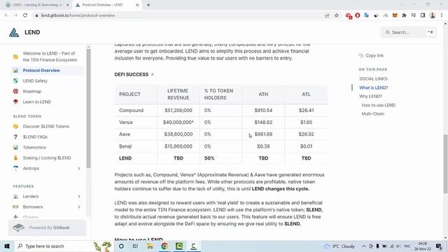 Lend Finance gitbook overview смотреть онлайн