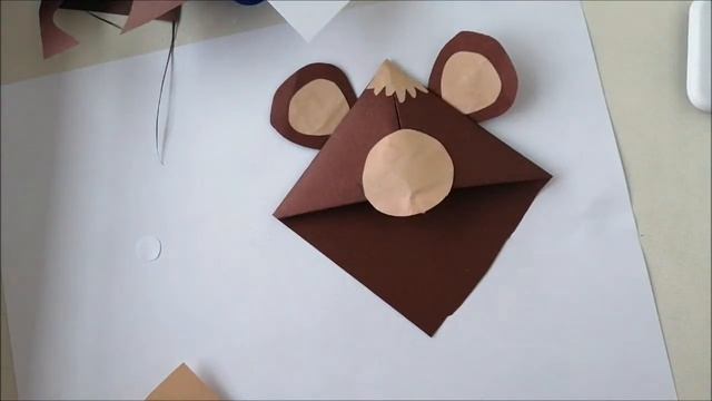 Делаем Оригами - весёлые закладки! смотреть онлайн