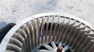 Фольксваген поло gt, чистка вентилятора отопителя!