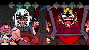 [FNF ONLINE VS. EDD] Challenge-EDD Gura vs Tord Comparison