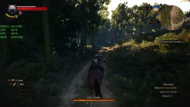 GeForce GTX 1060 -- Intel Pentium G4560 -- The Witcher 3 Wild Hunt FPS Test смотреть онлайн