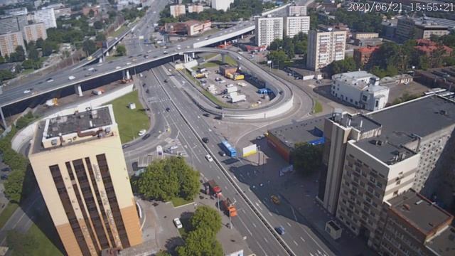 Москва - Нижегородская улица - веб камера 21.06.2020, 12:56