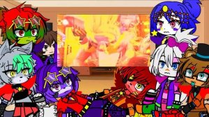 Фнаф 9 реагирует на Five Nights at Freddy's  Security Breach DLC Uncertain Past  May 2022 Trailer