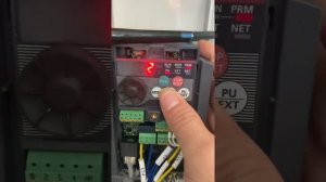 Parameter setting for D700 Mitsubishi inverter