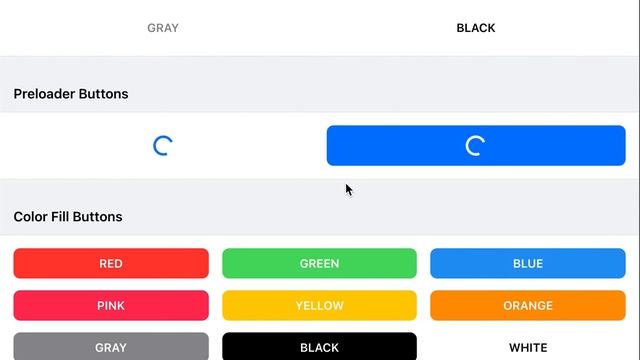 Framework7 v6 Preloader Buttons смотреть онлайн