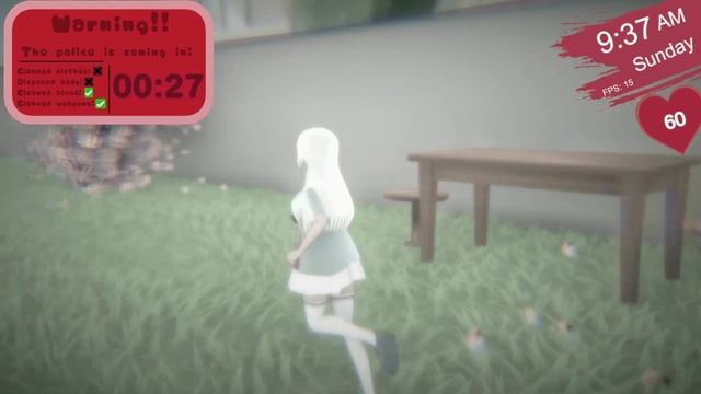 (Outdated) The first public build of Beating Heart: a yandere game смотреть онлайн