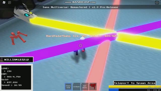 Sans Multiverse 3D RPG: All Bosses in Section 1 смотреть онлайн