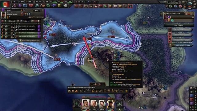HOI4 Mexico - The revenge of Montezuma and Sunset invasion смотреть онлайн
