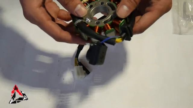 Статор генератора в сборе 4Т 152QMI, 157QMJ, ATV150 (11кат.) смотреть онлайн