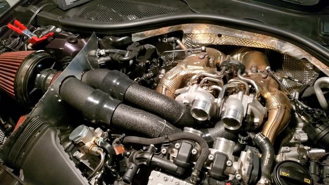 Audi S6 Vargas inlet install step 2 смотреть онлайн
