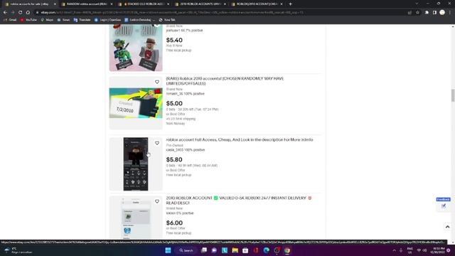 Buying a roblox account of Ebay..... смотреть онлайн