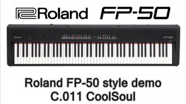 Roland FP-50 rhythm demo