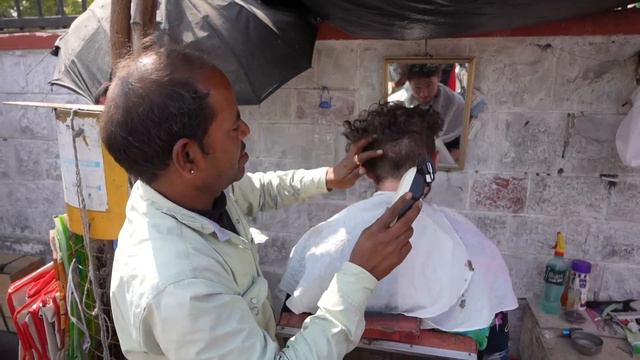 Me corté el cabello por $1 en la calle | INDIA ✂️🇮🇳 смотреть онлайн