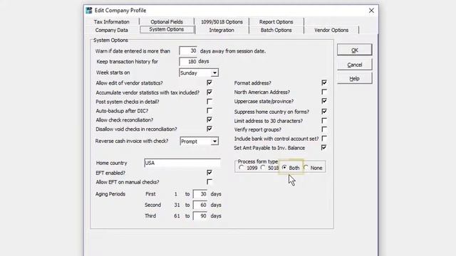 Adagio Payables - 1099 / T5018 Forms смотреть онлайн