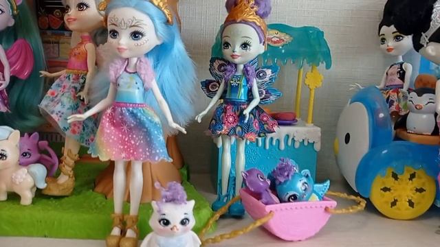 Как зовут всех птичек Enchantimals. Обзор и имена всех крылатых кукол в Джунгли-кафе Энчантималс.