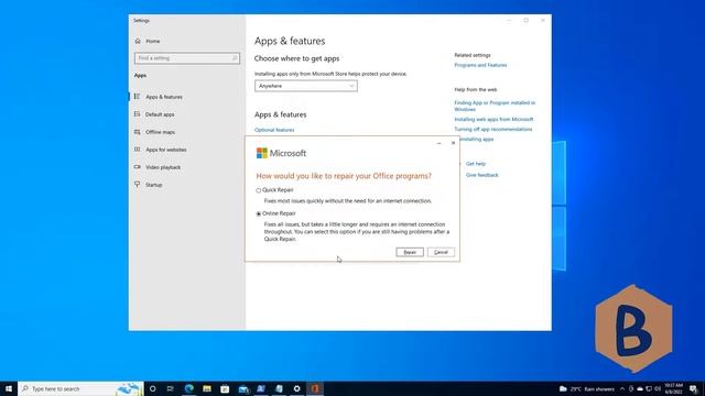 How to Repair Microsoft Office 365, Office 2021, Office 2019, Office 2016 смотреть онлайн