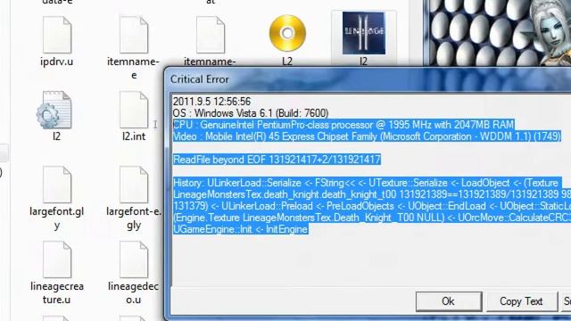 lineage2 critical error смотреть онлайн