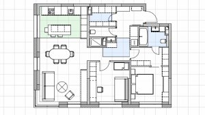 Часть 2 Проект квартиры  с нуля в Архикаде 27