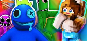 «РАДУЖНЫЕ ДРУЗЬЯ в ROBLOX ПЫТАЮТСЯ ПОХИТИТЬ БАФФИ и МАЛЫША» видео с канала кролик Баффи видео не моё