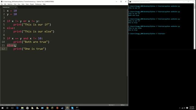 [Part 6] Python 3 for Beginners - And, Or, and Not смотреть онлайн