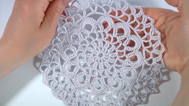 СКАТЕРТЬ или САЛФЕТКА крючком/СХЕМЫ вязания/АЖУРНЫЕ МОТИВЫ/ПОДРОБНЫЙ МАСТЕР КЛАСС